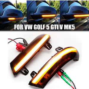Feux <span class=keywords><strong>de</strong></span> clignotants dynamiques à LED pour VW <span class=keywords><strong>GOLF</strong></span> <span class=keywords><strong>5</strong></span> GTI V MK5 Jetta Passat B5.<span class=keywords><strong>5</strong></span> B6 3C Sharan Superb, clignotants séquentiels - Product Image 2