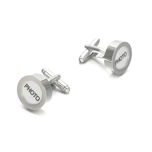 Vendita all'ingrosso su misura di vendita calda alla rinfusa foto da uomo <span class=keywords><strong>gemelli</strong></span> <span class=keywords><strong>gemelli</strong></span> in ottone zircone e 1 paio/Opp borsa 100 coppie - Product Image 4