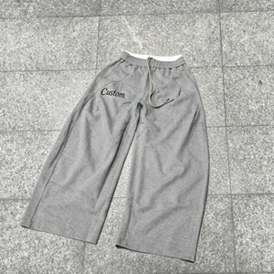 Custom Sweatpants Men's Jogger <b>Pants</b> Drawstring Elastic Waist Casual <b>Track</b> <b>Pants</b> <b>Straight</b>-<b>leg</b> Embroidered <b>Pants</b> - Product Image 6