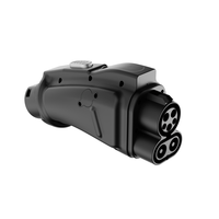 Adaptateur de charge rapide DC 1000V 250A CCS1 vers GBT pour véhicules électriques chinois Zeekr NIO Geely BYD Chery Wuling VW ID.4 ID.6 Xiaomi Tesla