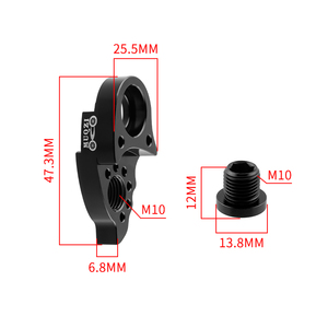 MUQZI Telaio Della Bicicletta Deragliatore Posteriore Gancio di Estensione In Lega di Alluminio Gancio di Coda Extender Mtb Road Bike Accessori - Product Image 3