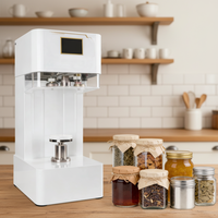 Scelleuse électrique semi-automatique en acier inoxydable pour bouteilles et canettes, machine de scellage par induction, haute précision, pression réglable, produit