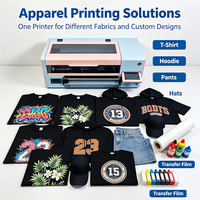 Imprimante DTF A3 avec carte mère Hoson, tête d'impression simple 4720, imprimante à film DTF, machine de transfert thermique pour T-shirts, conception à faible entretien
