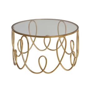 โต๊ะกาแฟทำจากโลหะทรงกลมใช้ในห้องนั่งเล่นเฟอร์นิเจอร์ดีไซน์เรียบง่ายผลิตภัณฑ์มาตรฐานคุณภาพระดับพรีเมียมดีไซน์ล่าสุด - Product Image 2