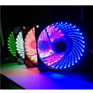 Ventilador LED de 12 cm con 33 luces RGB para caja de PC con conexión USB - Product Image 4