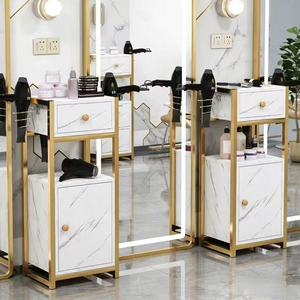 Multi-functional Barbershop Hair Salon Furniture Minimalist Style Modern Style Barber <b>Trolley</b> with Wheel Trendy Hot Sales - Product Image 1