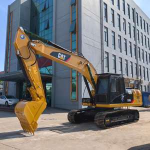 Excavatrice CAT 320D2 d'occasion, faible nombre d'heures de fonctionnement, bien entretenue, économie de carburant, service après-vente d'un an, sans fuites d'huile ni fumée noire - Product Image 4