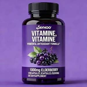 Kapsul suplemen kesehatan dukungan <span class=keywords><strong>Vitamin</strong></span> 120 hitungan untuk dewasa - Product Image 1