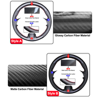 Protector deportivo para volante de coche de 4 radios de fibra de carbono y cuero de microfibra para Ford Fusion Mondeo 2013 2014 EDGE 2015 2016