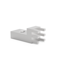 Borne de puissance PCB haute température en laiton étamé fileté M8 pour l'énergie solaire et la recharge de véhicules électriques 7461101 7461062 7461063 7461064