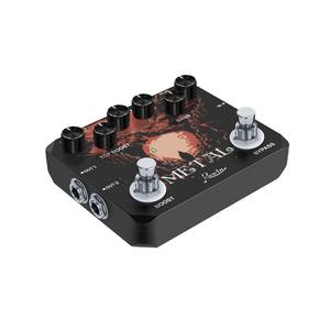 पारंपरिक धातु ध्वनि इलेक्ट्रिक गिटार प्रभाव पेडल ट्रेबल ट्रेबल/मध्य/बास/वॉल्यूम धूल से बने उपकरण - Product Image 2