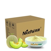 Poudre de melon séché naturel pour boisson au jus de fruits, crème glacée, smoothies, gâteau, boisson instantanée en poudre de l'usine BRC Halal