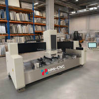 Routeur CNC industriel automatique certifié CE de qualité supérieure pour le polissage des bords de comptoirs en granit et marbre, la découpe de trous d'évier et le fraisage de surface