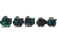 Niveau laser industriel 4D 16 lignes 360 degrés auto-nivelant, batterie Li-Ion, alignement précis des sols/murs, intérieur/extérieur