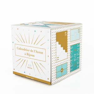 Boîtes cadeaux calendrier personnalisées écologiques pour bijoux, mystère 24 jours, bougies, parfums, boîtes en carton ondulé - Product Image 6