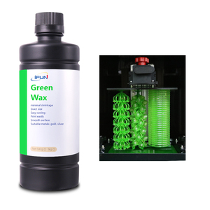 Tăng cường đồ trang sức iFun màu xanh lá cây cao sáp 700D cảm quang nhựa siêu mịn chính xác castable co rút thấp 0.25% độ tinh khiết 100% - Product Image 6