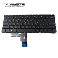 Clavier d'ordinateur portable russe de remplacement avec rétroéclairage pour Probook 430 G8 435 G7 435 G8 Noir RU Clavier d'ordinateur portable