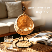 Nouvel Arrivage Berceau Suspendu en Métal, Accessoire Décoratif de Maternité Style Instagram, Ornement de Bureau Exquis, Accessoires Assortis 1/170