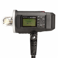 Kit d'éclairage flash de studio Godox AD600BM 600W - Pliable, portable, température de couleur réglable et télécommande pour utilisation en extérieur