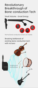 <span class=keywords><strong>Lunettes</strong></span> intelligentes à <span class=keywords><strong>conduction</strong></span> <span class=keywords><strong>osseuse</strong></span> intégrant des écouteurs ouverts, des accessoires tendance et une protection oculaire toutes saisons - Product Image 3