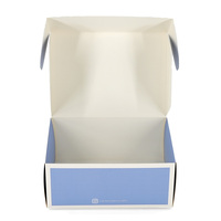 Caja de Cartón Corrugado de Color Personalizado FPG, Caja de Embalaje de Alta Calidad para Pasteles, Postres, Envío y Embalaje para Envíos