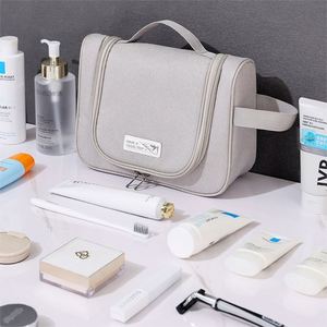 Sac de toilette personnalisé en soie avec logo imprimé, sac organisateur portable haut de gamme pour la promotion - Product Image 4