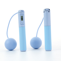 Corde à sauter de vitesse numérique électronique ABS réglable et polyvalente pour débutants adultes professionnels Cardio Boxing Double
