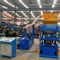 Machine à briques emboîtables standard, machine à briques en plastique, machine à briques en poudre minérale pour le recyclage des déchets plastiques