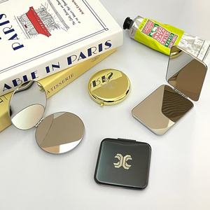 Biểu Tượng Tùy Chỉnh Mini Gương Xách Tay Đa-Màu Sắc Trang Điểm Du Lịch Quà Tặng Cho Phụ Nữ Hiện Đại Có Thể Gập Lại Túi Nhỏ Gương Thủ Công Mỹ Nghệ Cho Cô Gái - Product Image 6