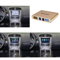 Decodificador de coche con sistema Linux Viknav, interfaz de actualización compatible con Lexus IS 2005-2019, CarPlay inalámbrico, Android Auto, Autolink, Airplay
