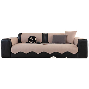 Chenille <b>Sofa</b> <b>Cover</b> Solid Color Modular <b>Sofa</b> Non Slip Seat Cushion Summer 2026 All Season Use - Product Image 5