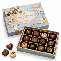 Boîtes cadeaux carrées personnalisées écologiques en carton rigide de qualité alimentaire pour chocolat au lait, 2 mm, recyclables, papier d'art, impression quadricolore gratuite