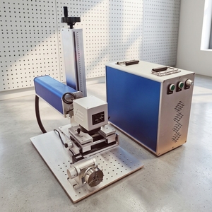 Máquina de Marcado Láser de Fibra Industrial Profesional de 30W, Refrigerada por Aire, con IA, para Grabado de Logotipos en Piezas de Metal y Vidrio, Alta Velocidad - Product Image 1