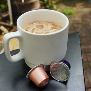 Cápsulas <span class=keywords><strong>de</strong></span> Café <span class=keywords><strong>de</strong></span> <span class=keywords><strong>Aluminio</strong></span> Ecológicas <span class=keywords><strong>de</strong></span> Grado Alimenticio al por Mayor con Tapas <span class=keywords><strong>de</strong></span> <span class=keywords><strong>Aluminio</strong></span> para que los Distribuidores Suministren a Cafeterías y Oficinas Locales - Product Image 2