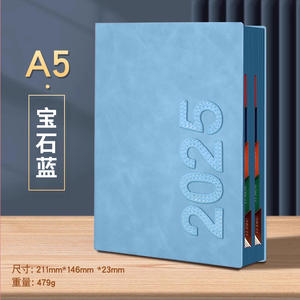 Agenda mensuel et hebdomadaire A5 à prix de gros, carnet de notes personnalisé, calendriers, planificateurs, cadeaux, reliure cousue, OEM/ODM - Product Image 3