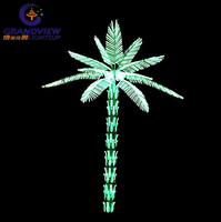 Holiday Festival Outdoor Dekoration Künstliche LED Kokosnuss/Palme Licht
