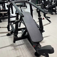 Banc de musculation incliné en acier LD09 - Équipement de fitness à usage commercial avec dispositifs de sécurité pour les entraînements en intérieur