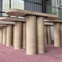 Table console moderne en pierre de travertin, étroite, pour entrée, tailles personnalisées, salon, chambre, école, hôtel, villa, écologique, durable