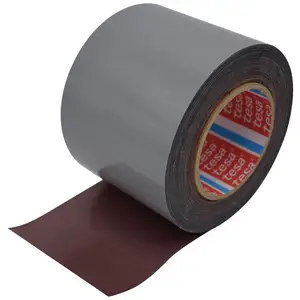 特殊设计的防滑单面硅树脂涂层织物卷筒缠绕带4563卷筒胶带