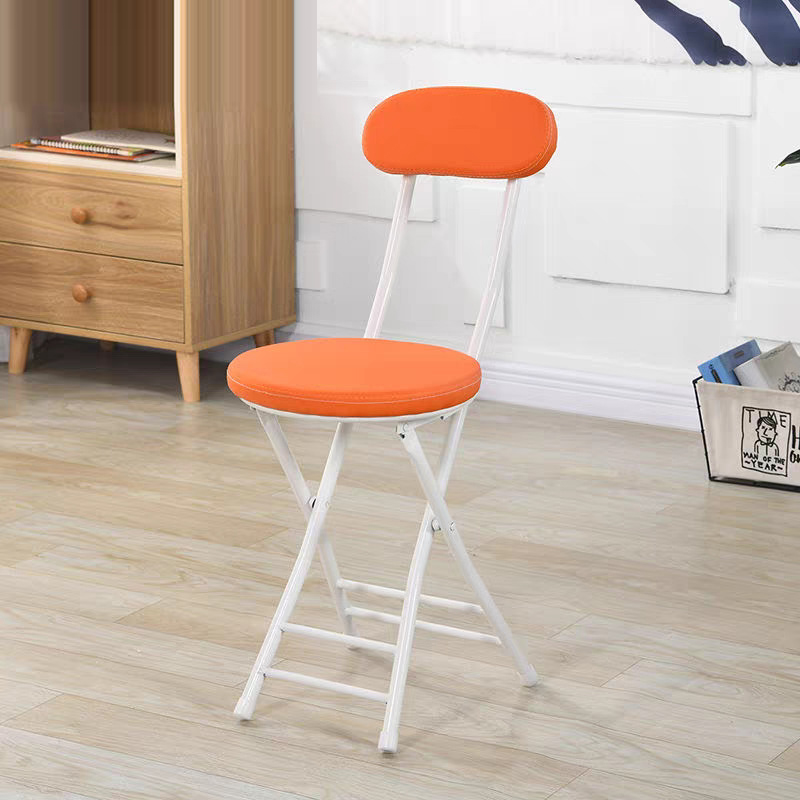 Cadre blanc orange [style disque de fer]