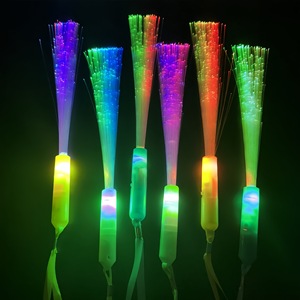 Bacchette Luminose a LED <span class=keywords><strong>per</strong></span> <span class=keywords><strong>Feste</strong></span> <span class=keywords><strong>di</strong></span> <span class=keywords><strong>Compleanno</strong></span>, Accessori <span class=keywords><strong>per</strong></span> Intrattenimento, Bastoncini in Fibra Ottica Lampeggianti che si Illuminano al Buio <span class=keywords><strong>per</strong></span> Bambini e Adulti - Product Image 1