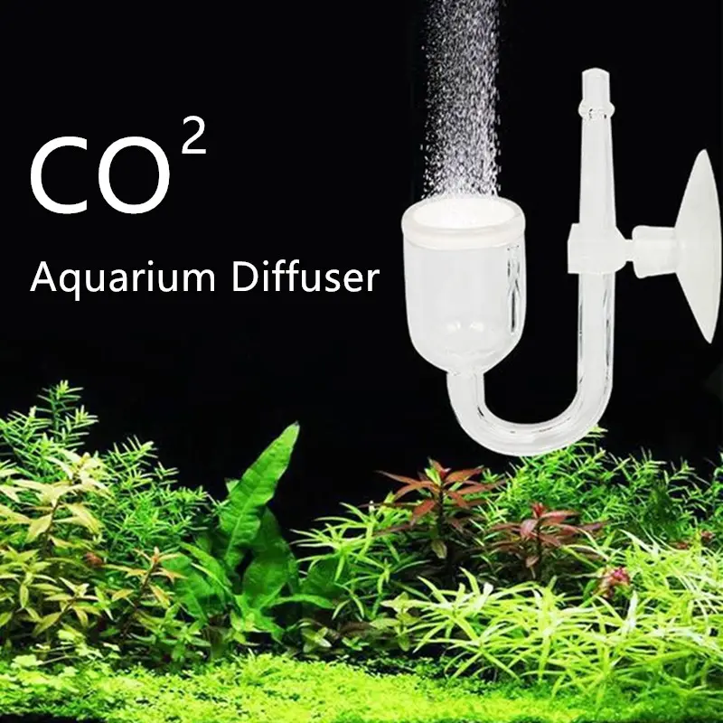High quality fish tank accessories cylinder oxygenation bubble stone oxgeno de acuario regulador reactor co2 acuario