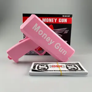 High Quality Movie Uk Polymer Canadian Realistic Usa 20 50 100 Dollar Euro Biljetten Prop Money Gun Toy