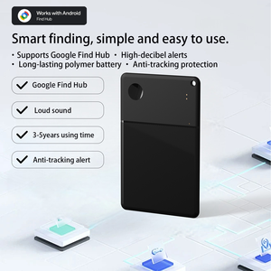 Traceur GPS étanche pour carte de crédit, localisateur intelligent <span class=keywords><strong>compatible</strong></span> <span class=keywords><strong>iPhone</strong></span> et Android, alternative au Google Find My Device et <span class=keywords><strong>Airtag</strong></span> - Product Image 6