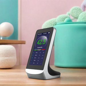 Измеритель уровня звука DM72N черного цвета, монитор PM2.5, PM1.0, пыли, температуры и влажности для тестирования качества воздуха в помещении - Product Image 5