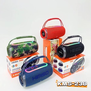<span class=keywords><strong>Altavoz</strong></span> Portátil Original <span class=keywords><strong>KIMISO</strong></span> KMS-238 Estéreo Hifi Boombox con Woofer Inalámbrico, Compatible con BT, USB, TF, FM, AUX y TWS - Product Image 5