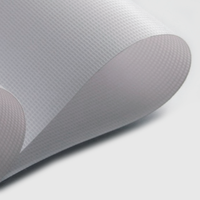 Bannière de fond en PVC, impression vinyle, bannières flexibles en tissu maillé personnalisées, rouleaux, fabricant en gros, 13oz, brillant, résistant à l'eau