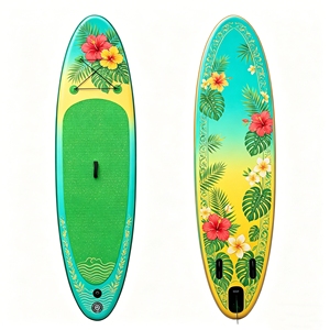Planche à pagaie gonflable ISUP multifonctionnelle, robuste, avec accessoires complets et polyvalents pour le rangement de matériel de pêche - Product Image 1