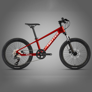 Vélo de montagne <span class=keywords><strong>pour</strong></span> enfants, cadre en fibre de carbone haute performance, 7 vitesses, vélo de descente, vélo de montagne à suspension intégrale, VTT - Product Image 1