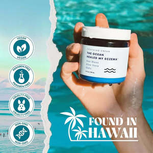 Crème hydratante visage et corps à absorption rapide, marque privée, à base <span class=keywords><strong>de</strong></span> mousse <span class=keywords><strong>de</strong></span> <span class=keywords><strong>mer</strong></span> naturelle, d'aloe vera et d'avoine, pour peaux sèches et <span class=keywords><strong>eczéma</strong></span> - Product Image 4